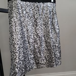 LOFT Sequin midi skirt- Size 10